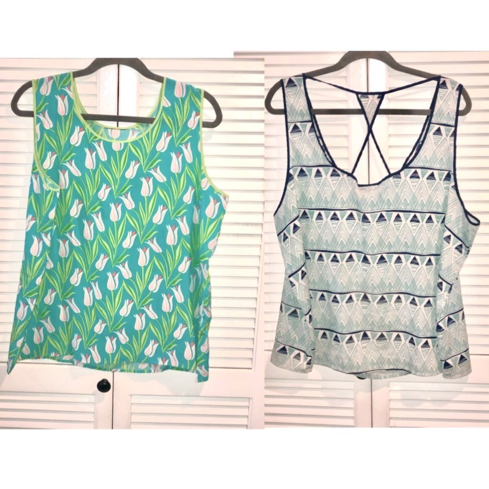Two tank tops 2X/3X